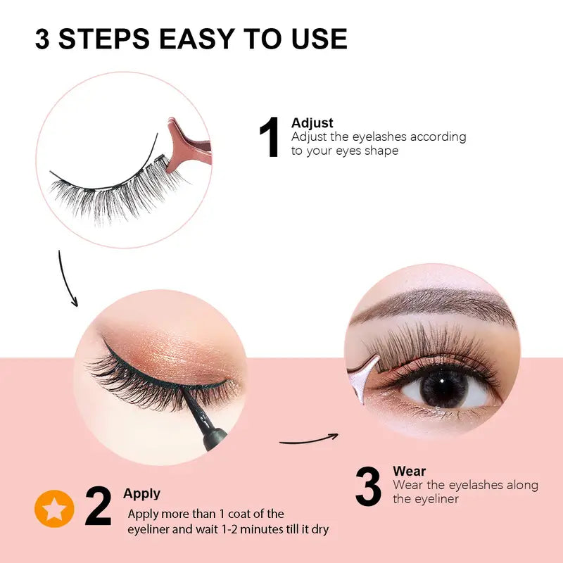 3D Magnetic False Lashes Extension