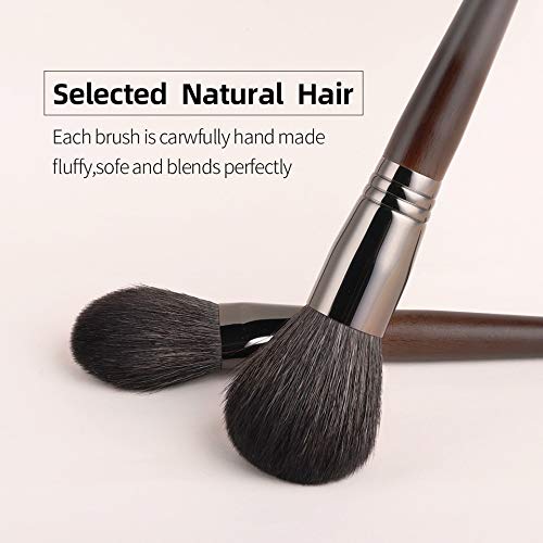 Natural makeup brush