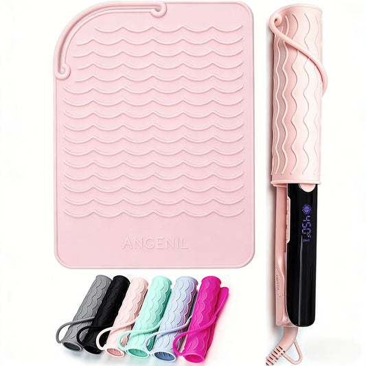 ANGENIL Flat Iron Heat Resistant Silicone Mat